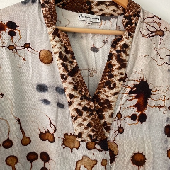 Anthropologie CONDITIONS APPLY tunic - Picture 5 of 9